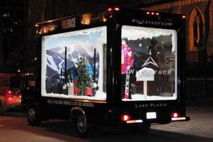 Glass Truck for Advertising in Canada