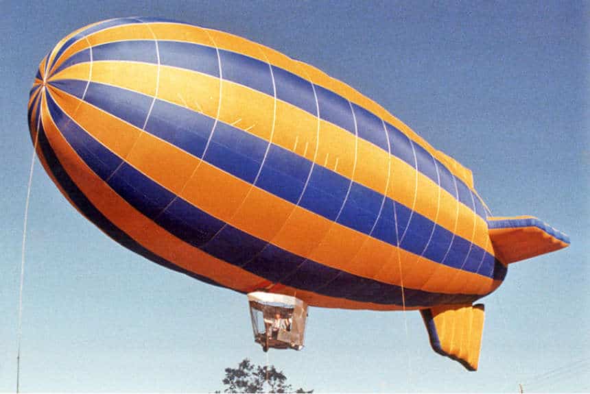 Blimps, Advertising Airships, Helium Inflatables and Install