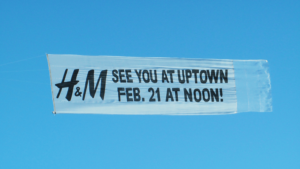 Aerial Advertising: H&M