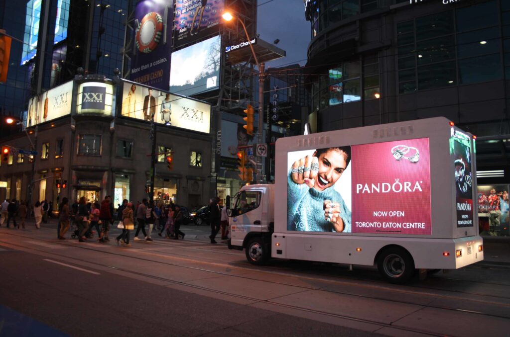 Digital Ad Truck: Pandora