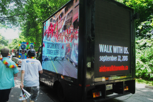 Aids Committee Toronto - Digital Ad Truck