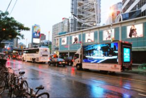 Digital Ad Truck for Delta Hotels