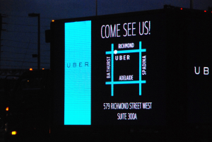 Uber Ads Medium Digital Truck