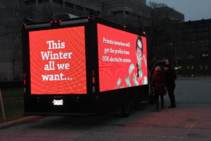 Digital Video Truck Ads company in Calgary Canada