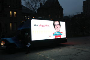 Digital Video Truck Ads company in Montreal