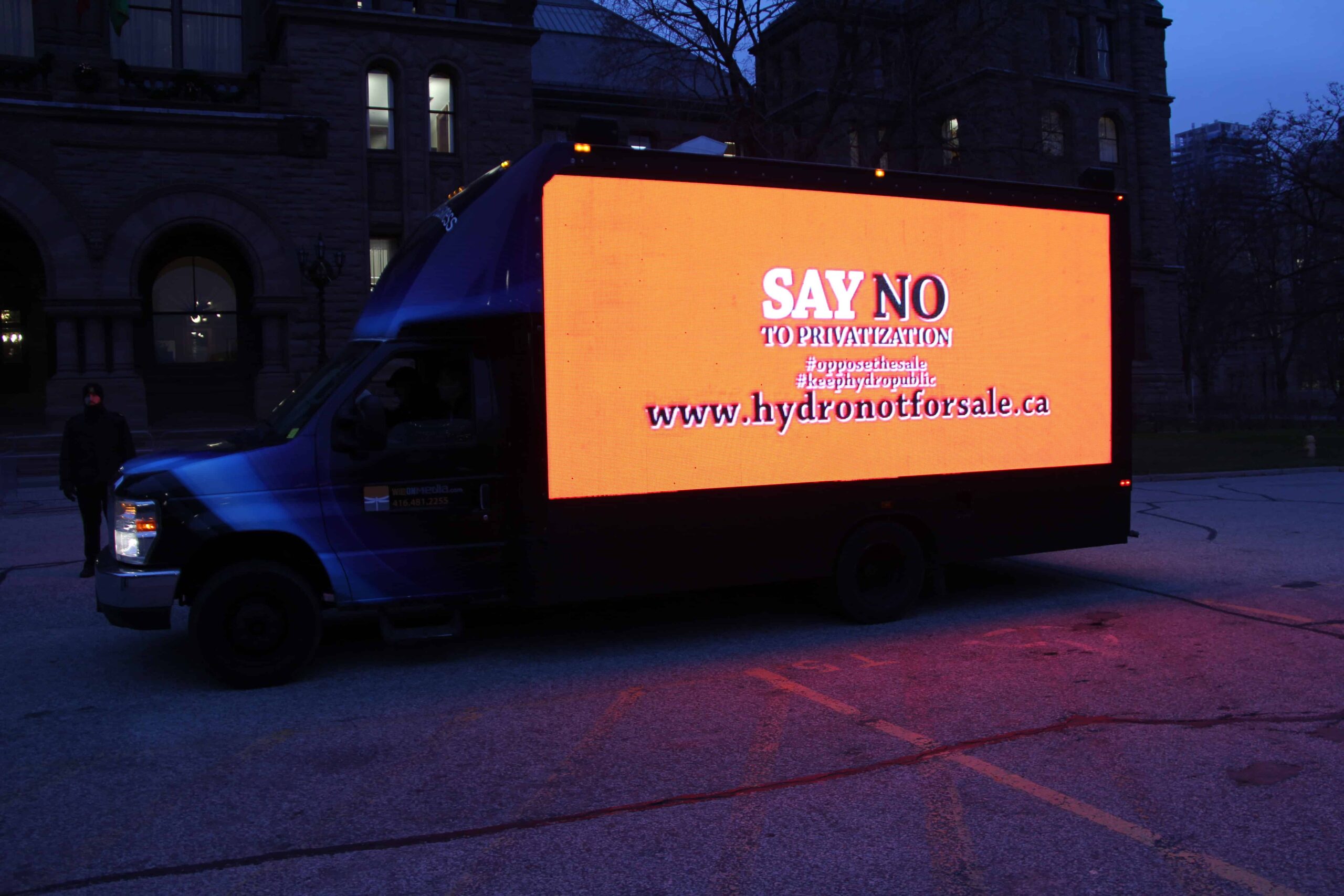 Digital Video Truck Ads company in Vancouver