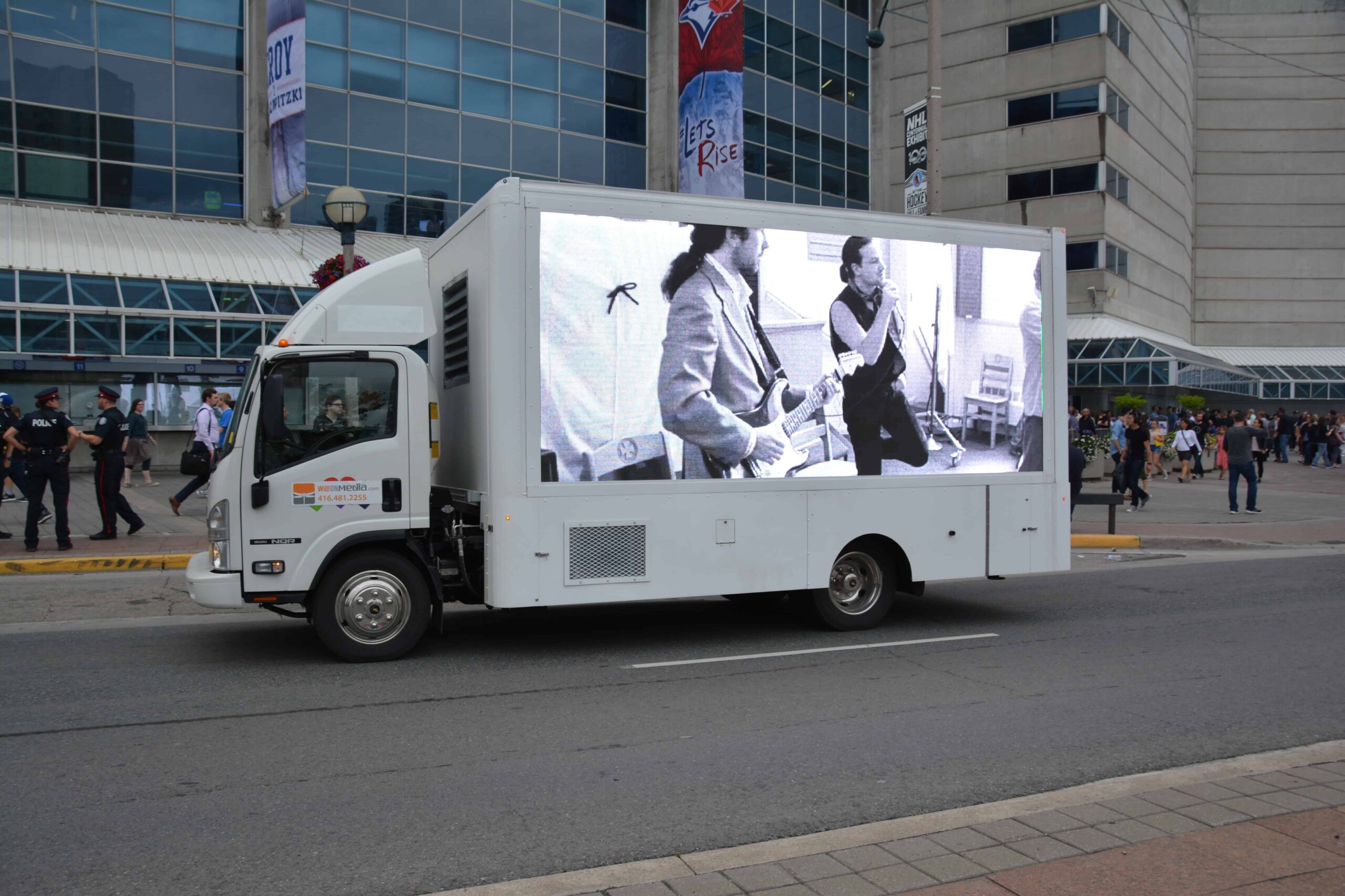 Led display ad trucks