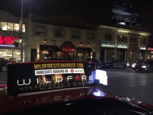 LED Video Taxi Advertising