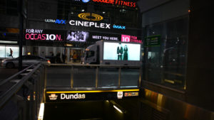 Digital ad truck in Toronto