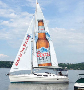 Sailboat Advertising TORONTO CAD