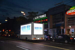 Digital Ad Truck: Mamma Mia Soundtrack